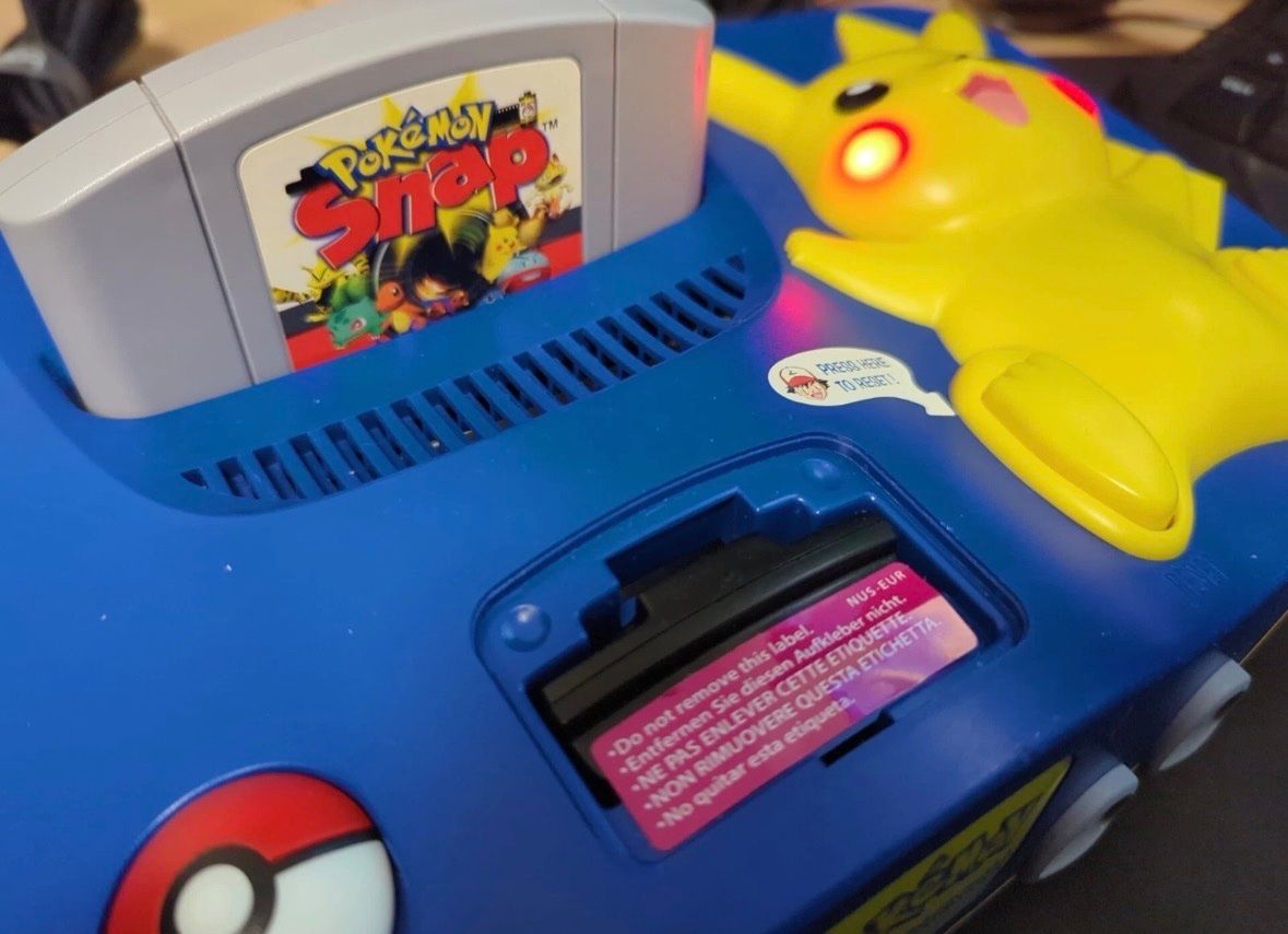 Nintendo Giochi: Console 64 Pikachu, Pokémon Stadium 1 + 2 + , Snap – Usato da Lausanne venduto da sauvezretrogames 5
