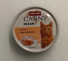 Animonda Carny Ocean - Lachs / Jungsardellen / 12x80g