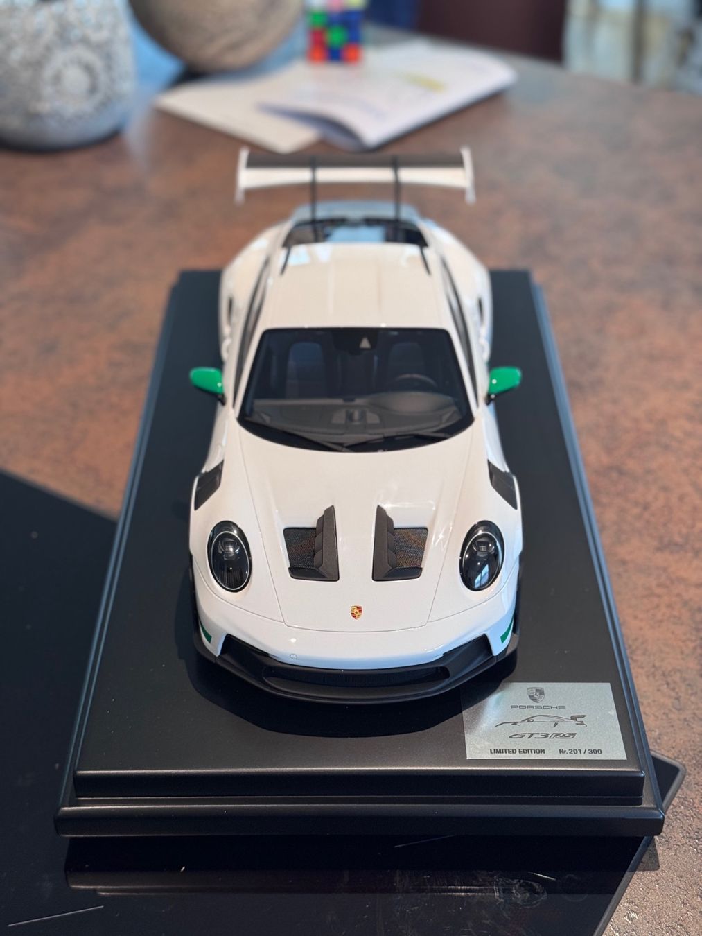 Spark Modellini d'auto: Porsche GT3 RS 1:12 Spark – Nuovo e nell'imballaggio originale da Andwil TG venduto da LBJ1981 2