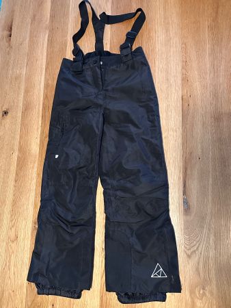 Skihose Schneehose Crivit schwarz Gr. 122/128