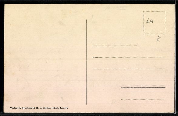 Cartoline postali: AK Flühli, Ort mit Kirche im Entlebuch – Usato da Berlin venduto da bartko-reher 1