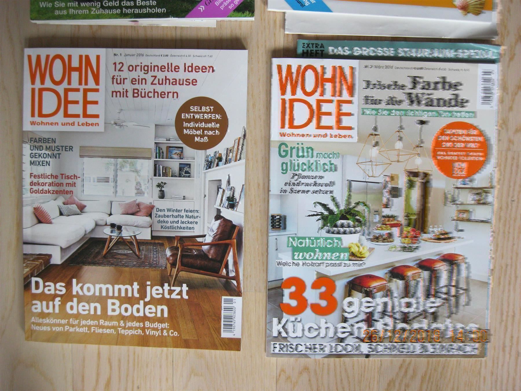 Riviste & Magazine: Wohnidee 6 Hefte 2014 bis 2018 – Nuovo (secondo la descrizione) da Affoltern am Albis venduto da Sabinezc 3