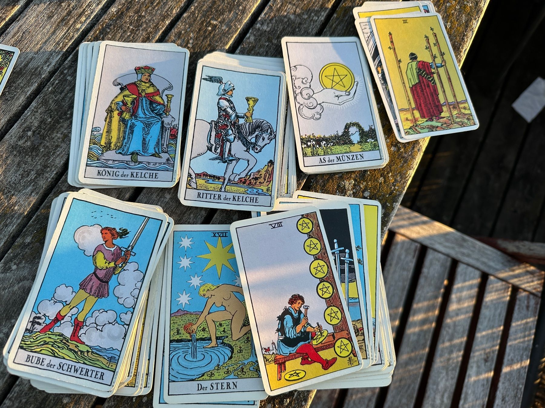 Giochi: Rider Tarotkarten 78Stk. deutsche Version – Usato da Zürich venduto da atlantis77 2