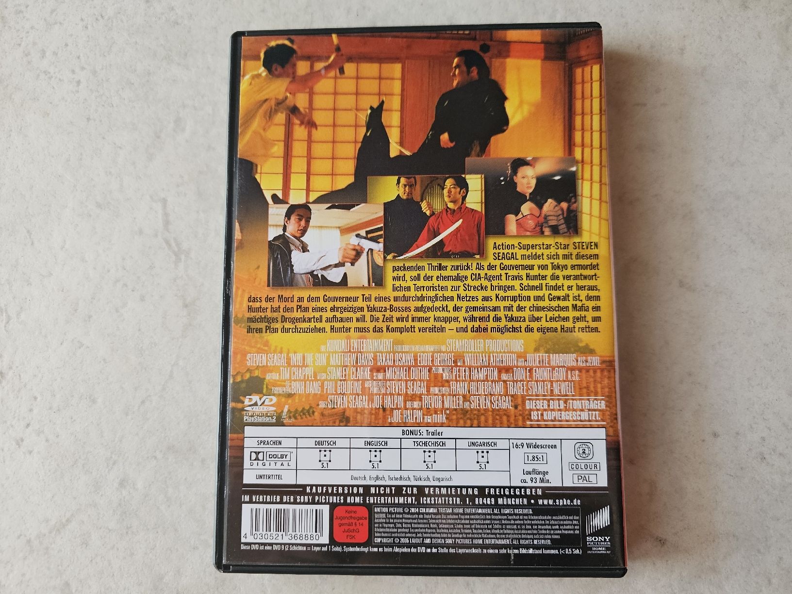 Alle DVDs: Into The Sun  -  Im Netz der Yakuza – Gebraucht aus Schneisingen von backstore24 1