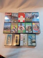 Lot de 14 cassettes audio suisses folkloriques vintage (473)