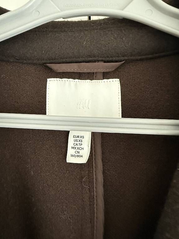 H&M Cappotti: Brauner H&M Wollmantel XS – Usato da Altendorf venduto da Anjapple 1