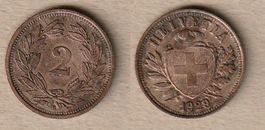 2 Rappen 1929