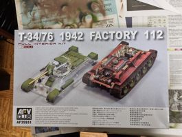 Panzer T-34/76 1942 mit Interior