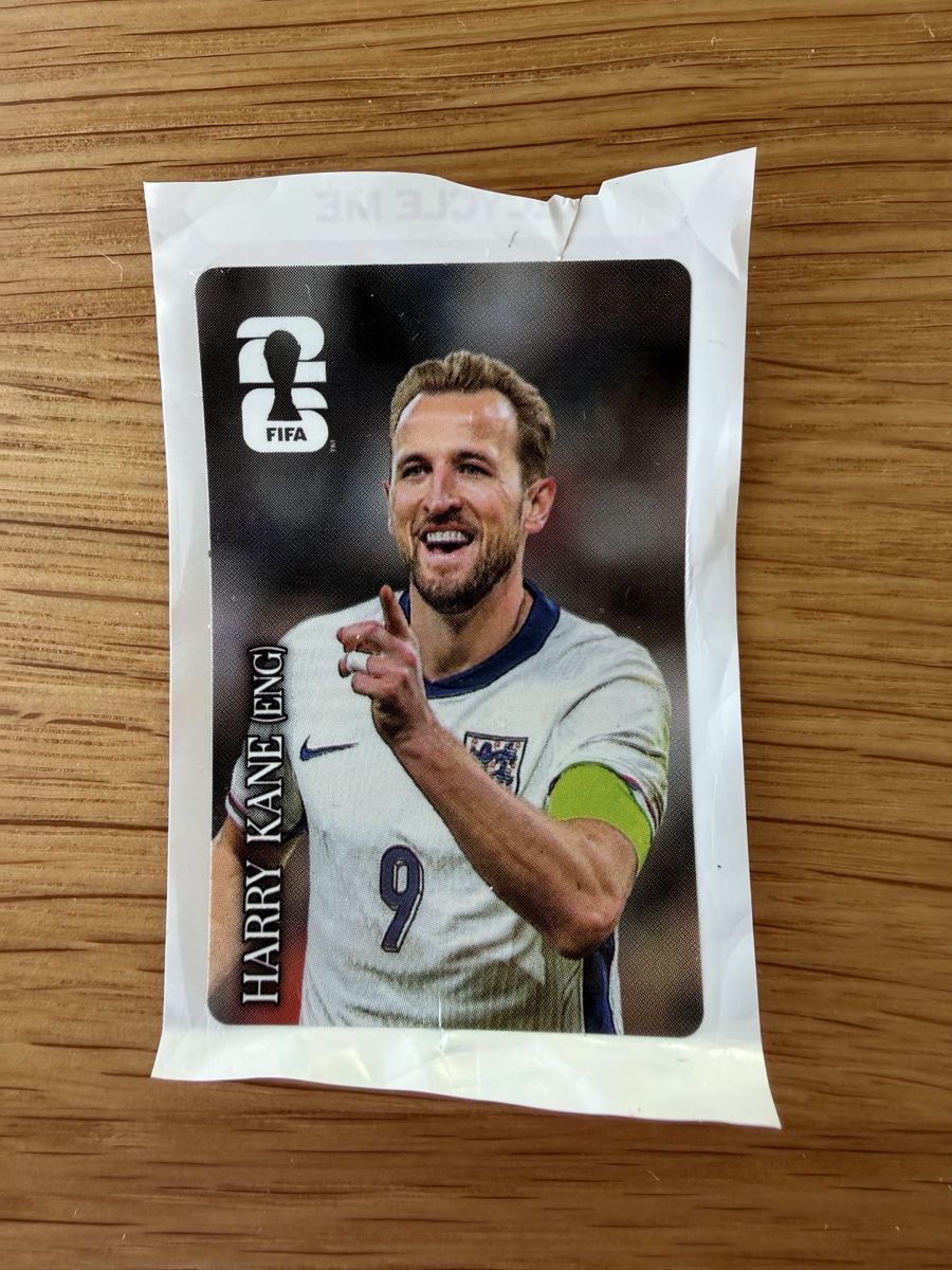 Panini Carte collezionabili: Panini WM 2026: Harry Kane Coca-Cola Sticker – Nuovo (secondo la descrizione) da Untersiggenthal venduto da franziskaundyves