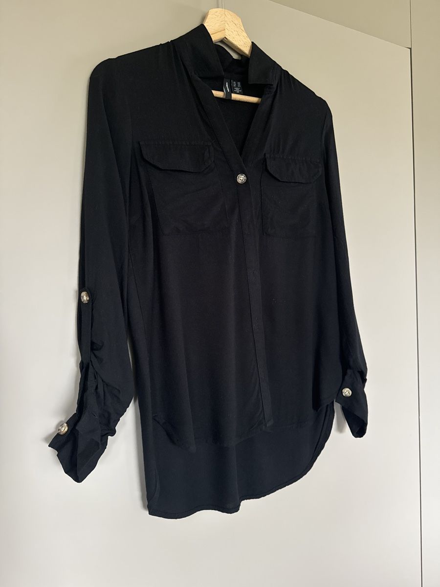 Vero Moda Blusen: Schwarze leichte Bluse, Veromoda, Grösse XS – Gebraucht aus Rorschacherberg von Kpas 2