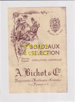 Etikette - Bordeaux Sélection (wunderbare Allegorie) /bd