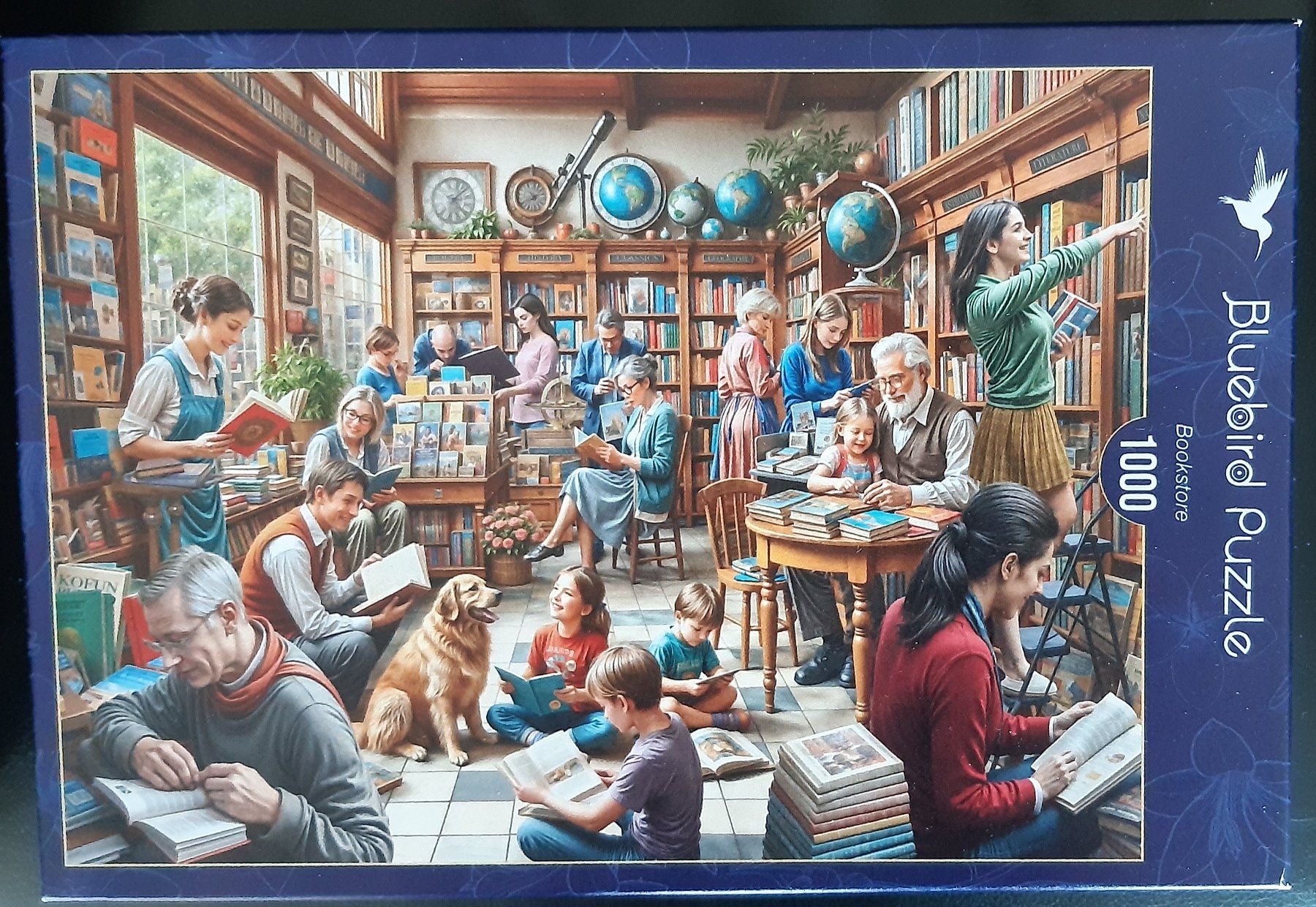 Puzzle: Bluebird Puzzle 1000 Teile, Bookstore – Usato da St. Gallen venduto da hohl1964
