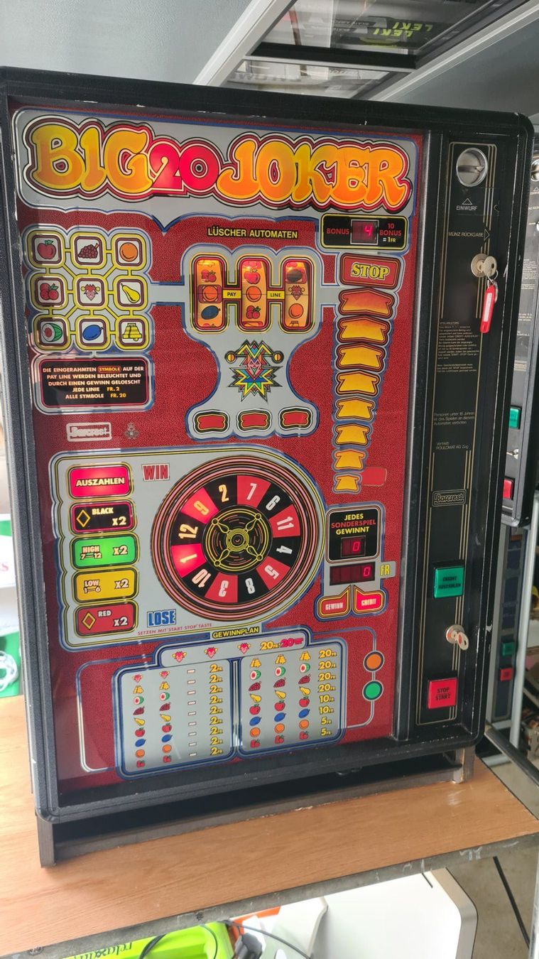 Slot Machine: Big 20 Jocker – Usato da Andermatt venduto da Bozel