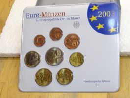 Münzsätze Euro 2003 Hamburg (J), Neu