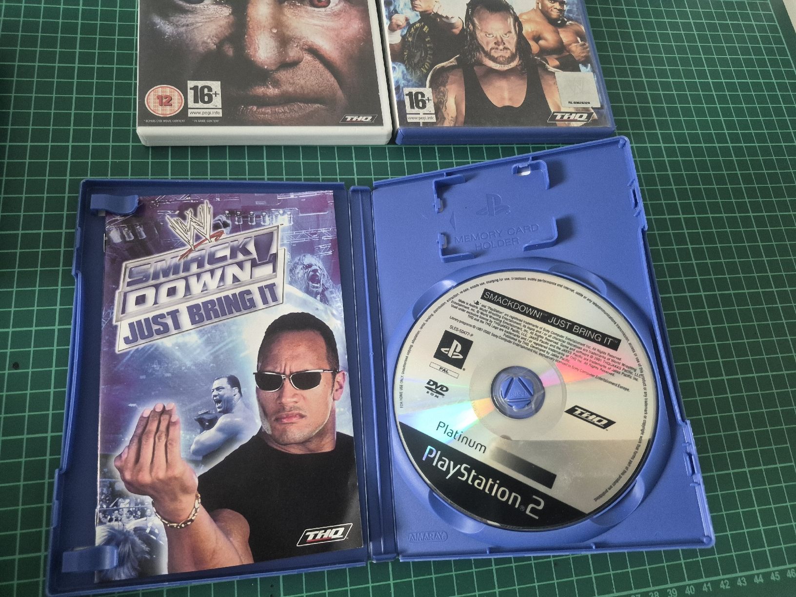 Sony Giochi: Playstation 2 WWE Games 3 Pack  – Usato da Meyrin venduto da Retro-GZ 1