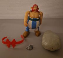 Asterix Figur "Play Asterix" 1980 (Obelix/ guter Zustand)