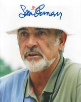 SEAN CONNERY Original in person Autogramm / Zertifikat (COA)