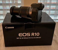 Canon EOS R10 Kit + 18-150 Objektiv, + Extra, noch neu