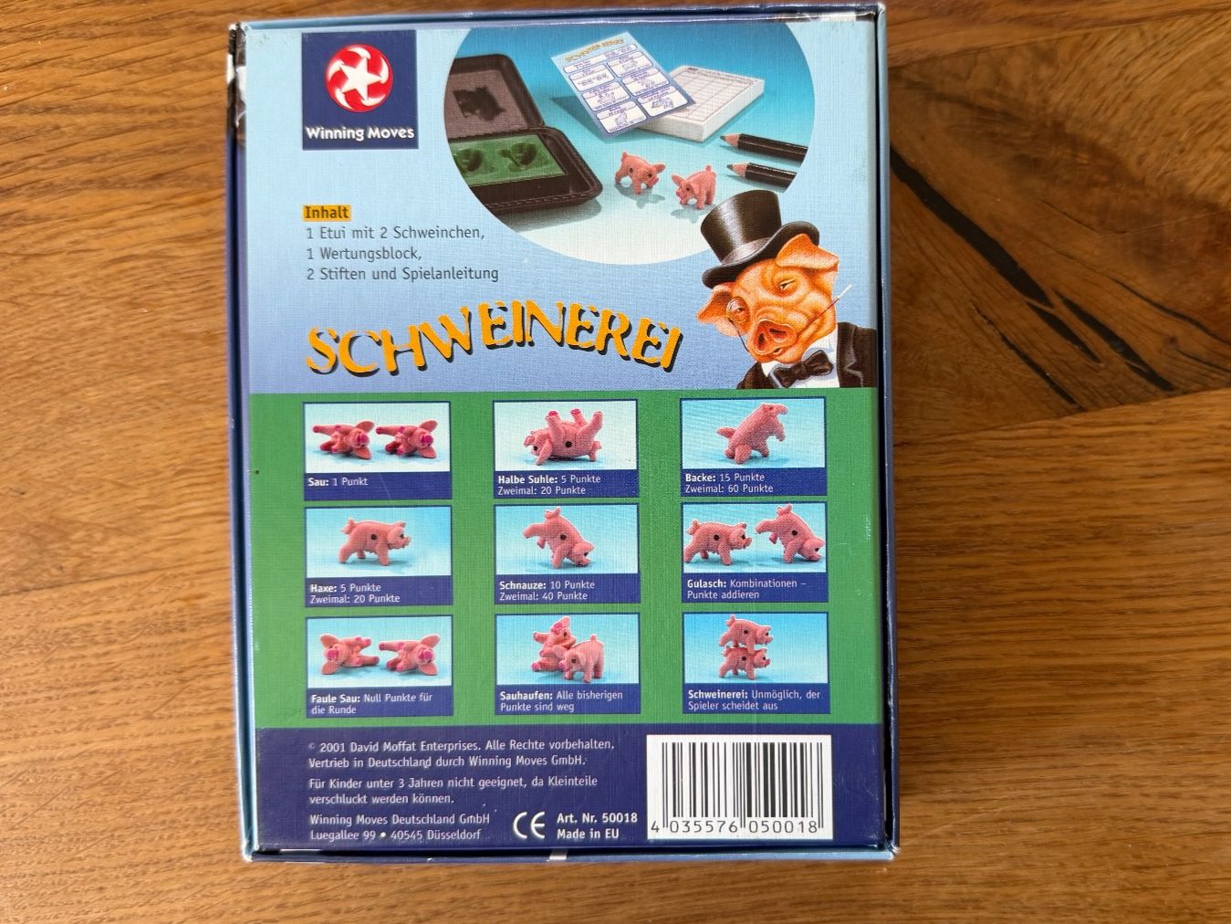 Giochi: Schweinerei Spiel – Usato da Schaffhausen venduto da Bootes 1