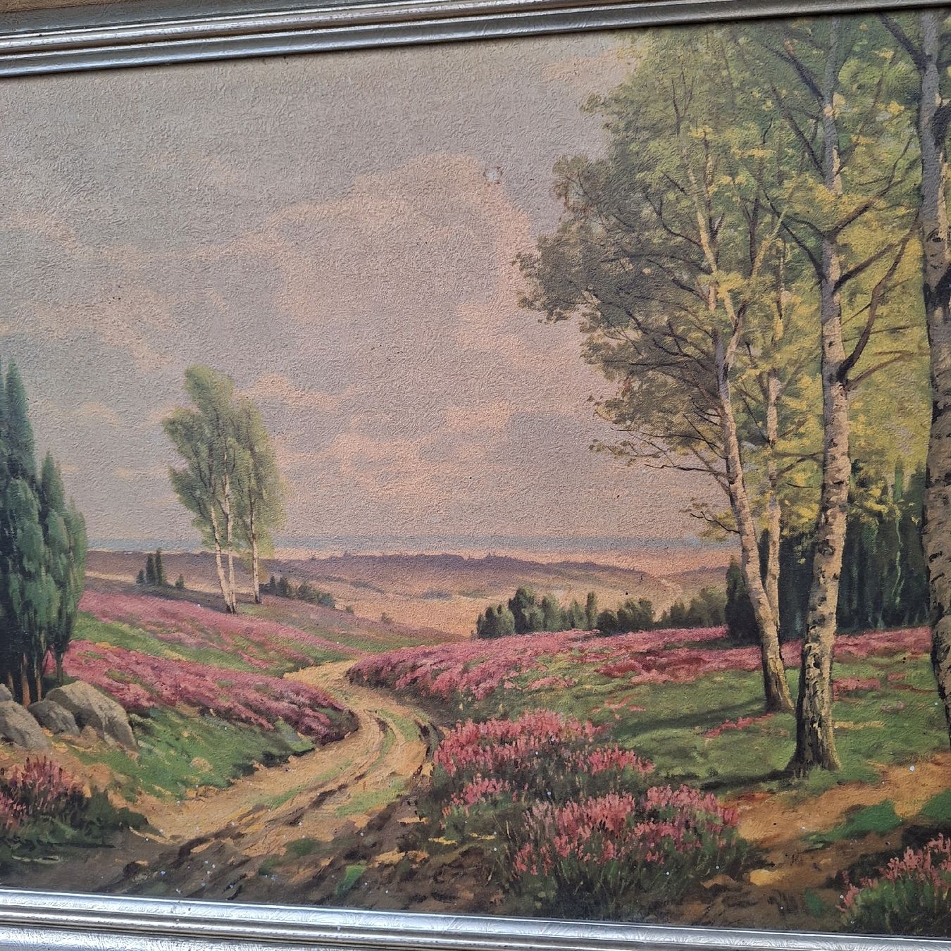 Foto & Immagini: Erich Krüger, Heideweg, Bild – Usato da Winterthur venduto da Goldpipau 2