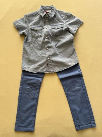 Hemd und Hose, Original Marines, Grösse 110, Top Zustand!