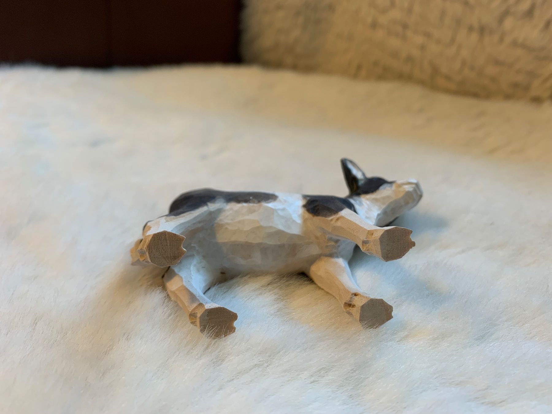 Statuette: Kalb aus Holz, handgeschnitzt, Brienz, Krippe – Usato da Kloten venduto da petrol5555 3