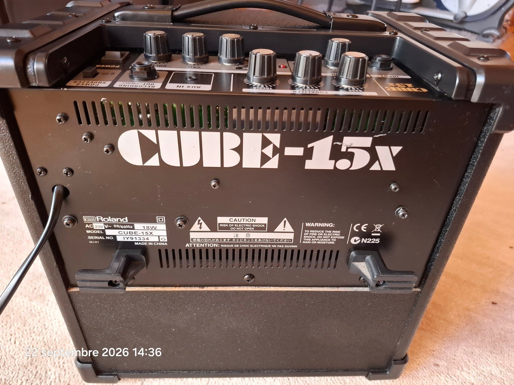 Instruments de musique: Roland Cube 15x – D'occasion à Yverdon-les-Bains par Dan00 2