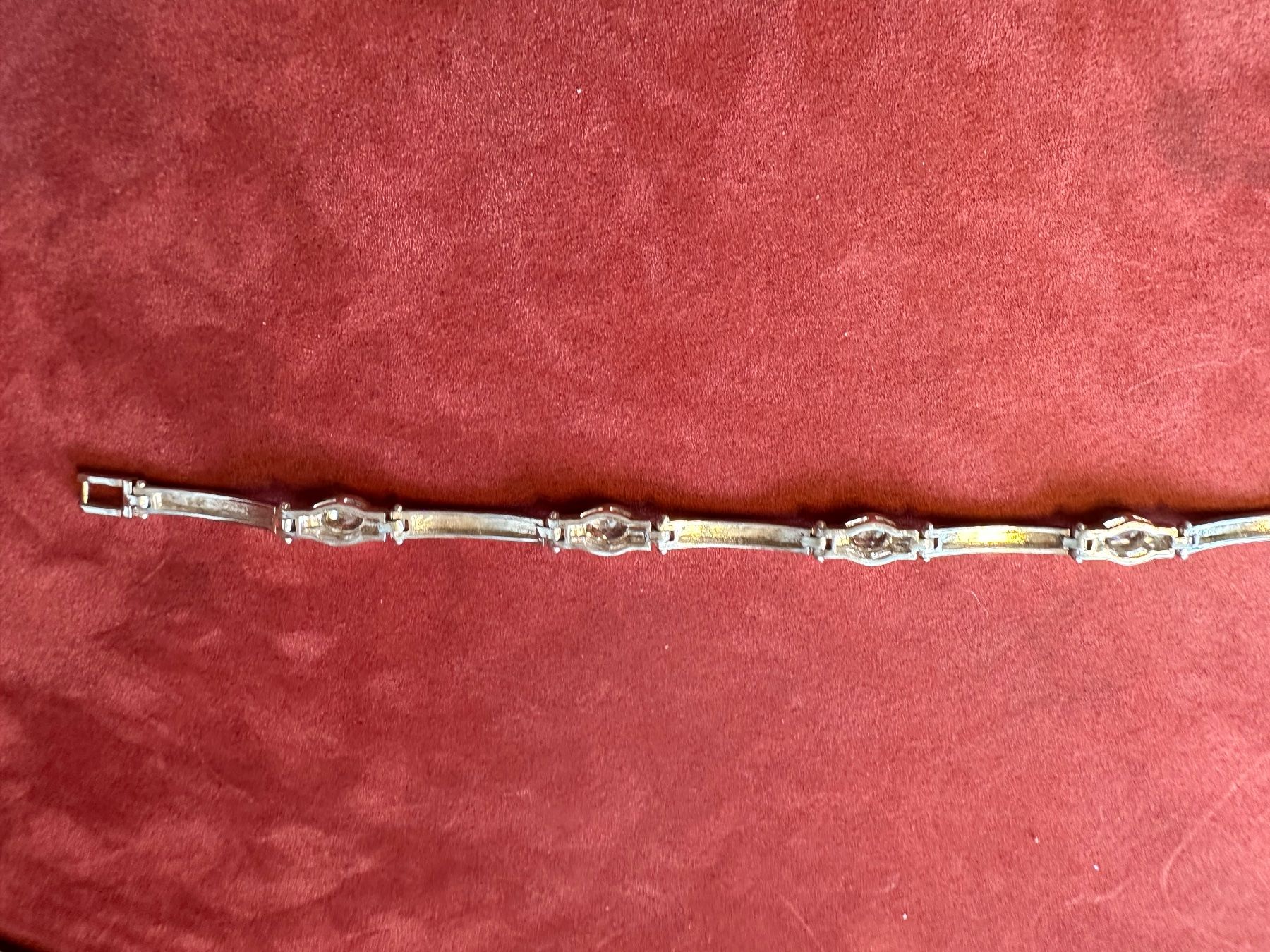 Armbänder & -reifen: Silber Armkette 925 mit Strass – Gebraucht aus Herbriggen von Sehrazade 7