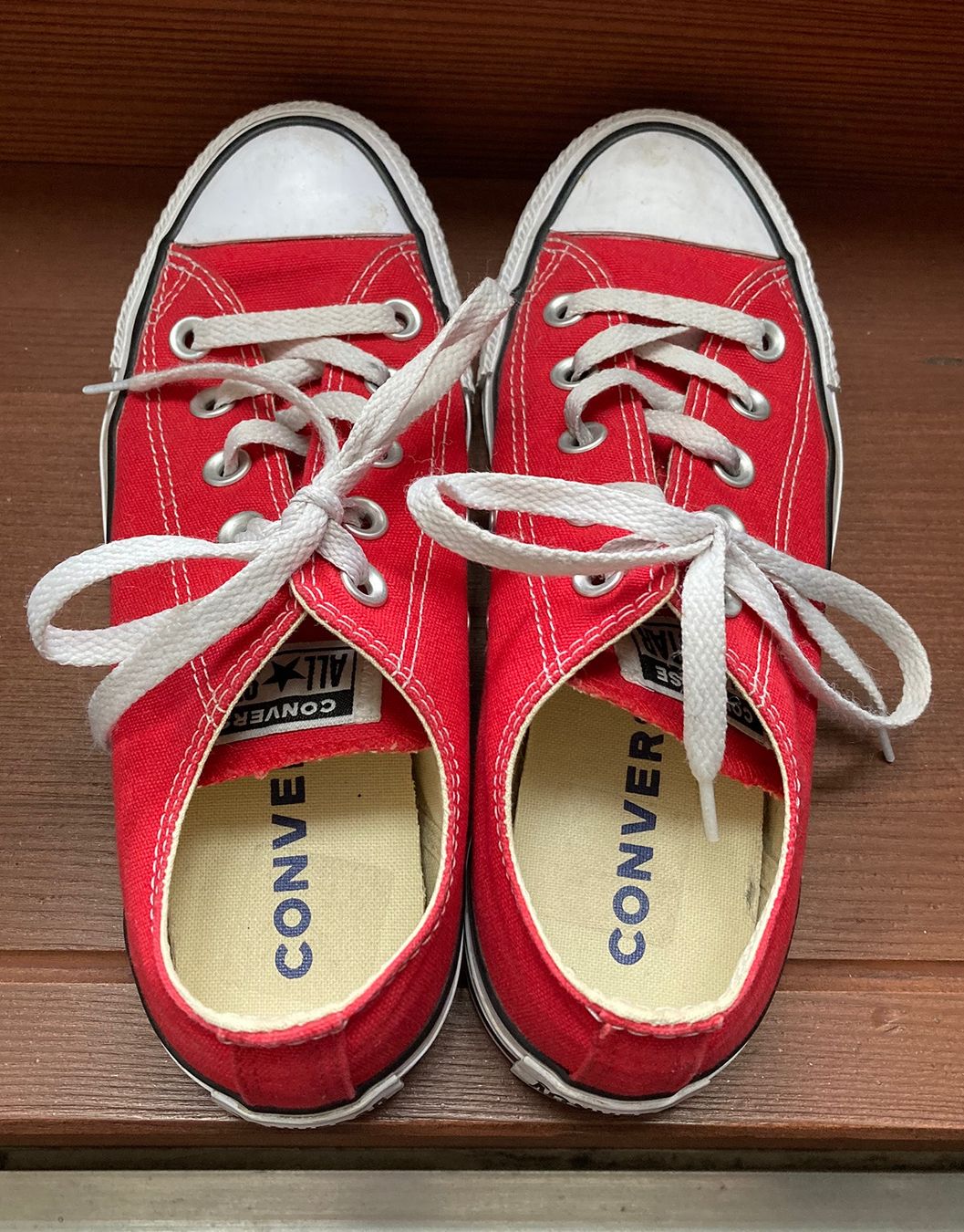 Converse Chaussures femmes: Converse rouges classiques, EU 36 – D'occasion à Vionnaz par nadinus73 1