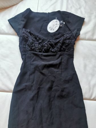 Collectif Kleid schwarz Gr 8 ca S / Pencilkleid