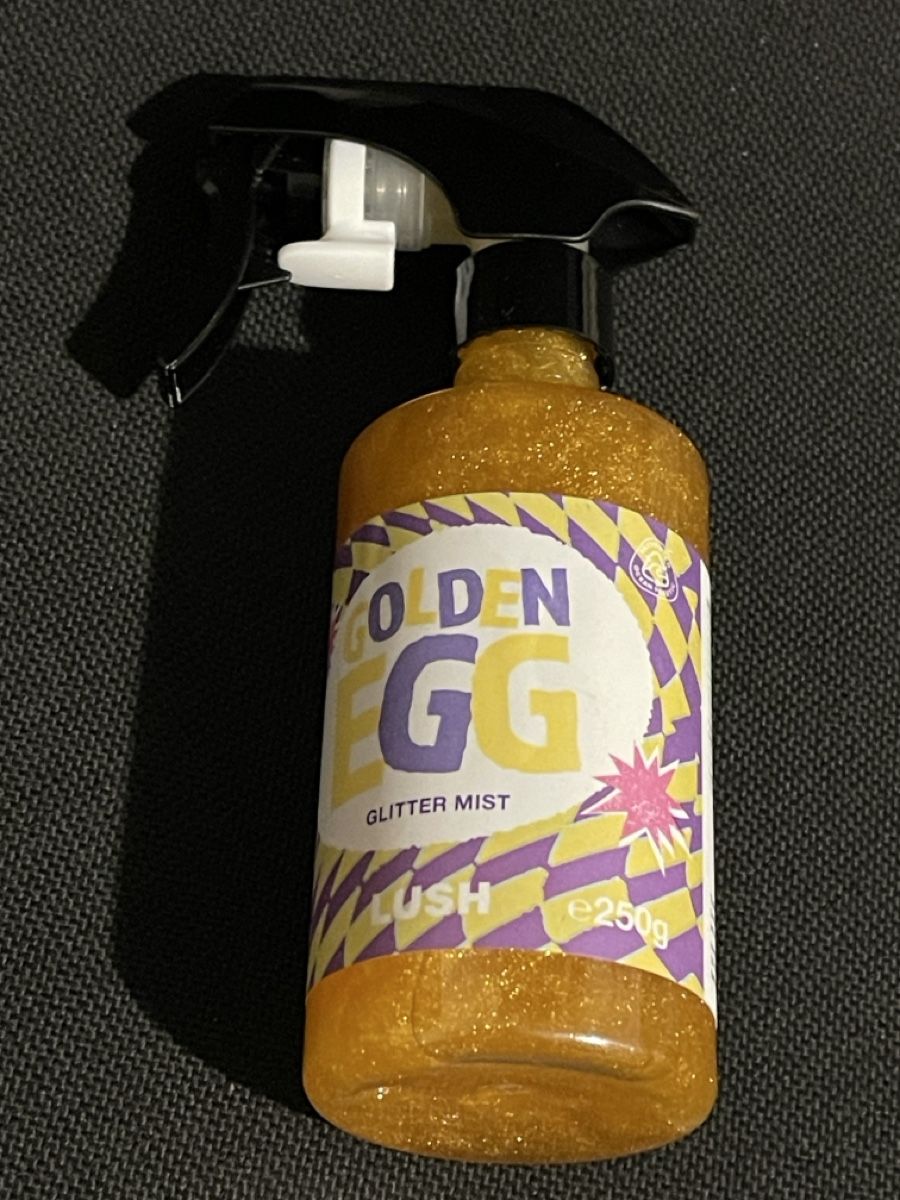 Lush Parfum & Eau de Toilette: Lush Golden EGG Glitter Mist - Funkelnder Goldschimmer – Neu (gemäss Beschreibung) aus Neuenhof von chontguet