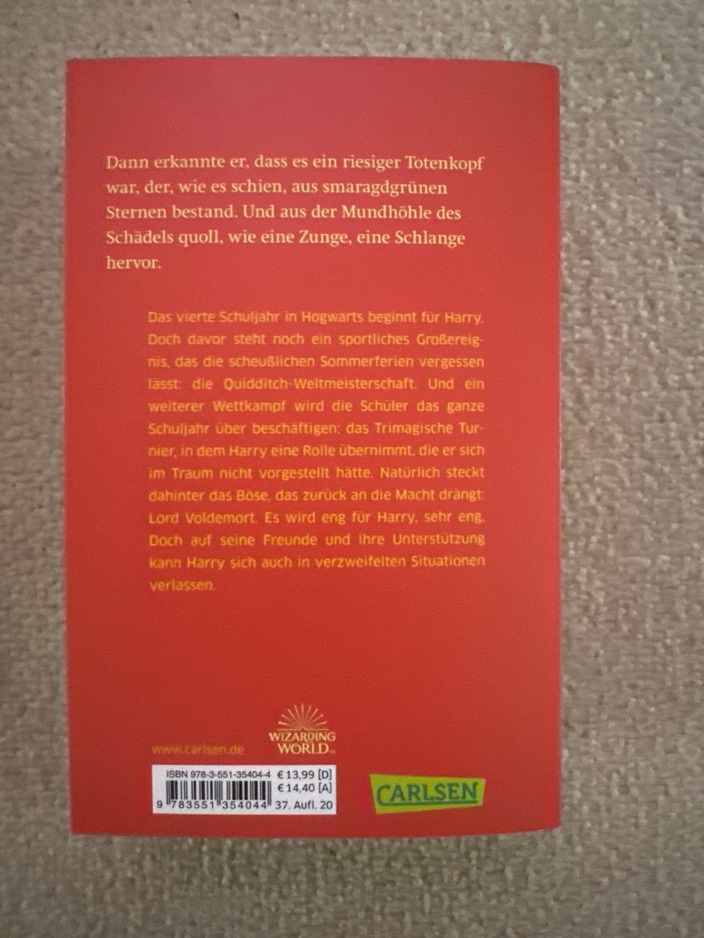 Livres: Harry Potter und der Feuerkelch – Neuf (Voir description) à Schwarzenburg par mezulienka 2