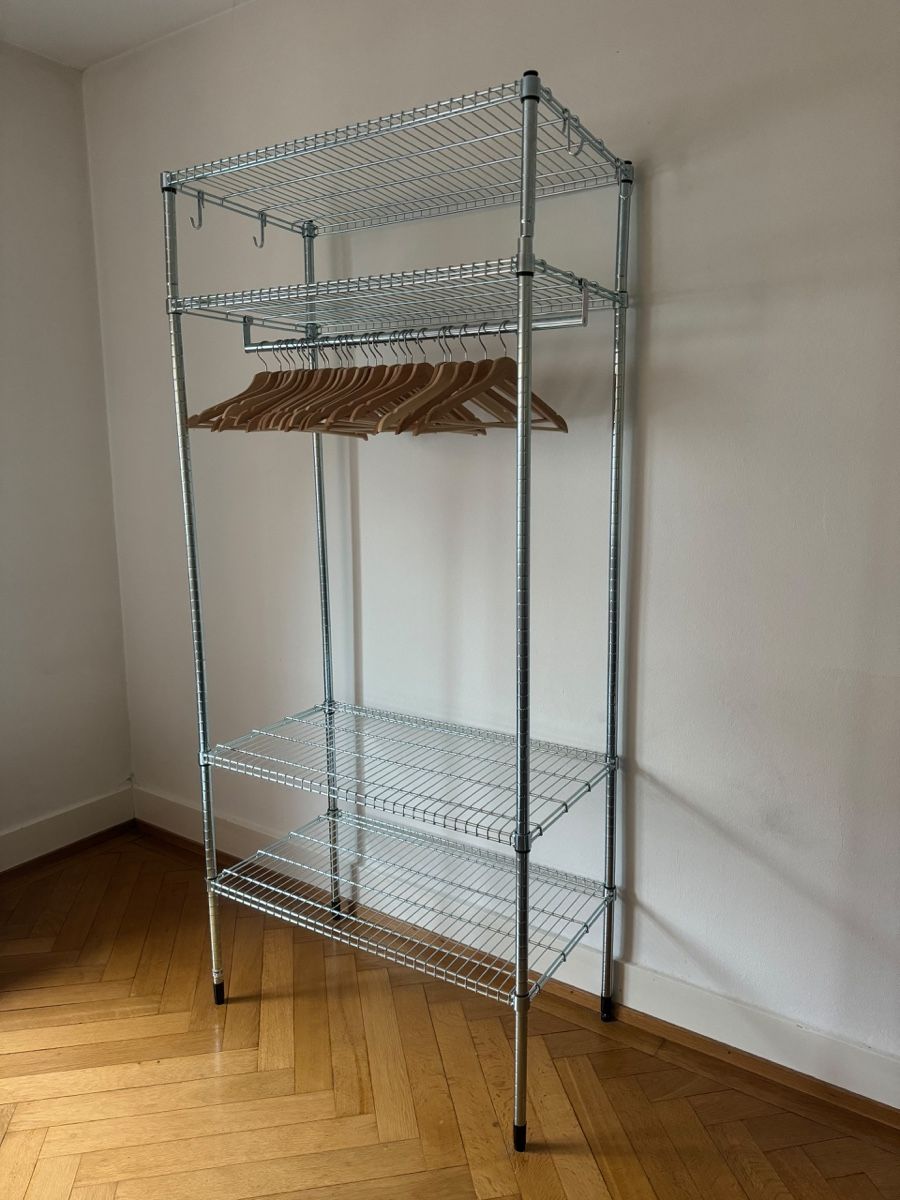 Ikea Guardaroba: Garderobenständer Metallregal – Nuovo (secondo la descrizione) da Zürich venduto da eda_975k