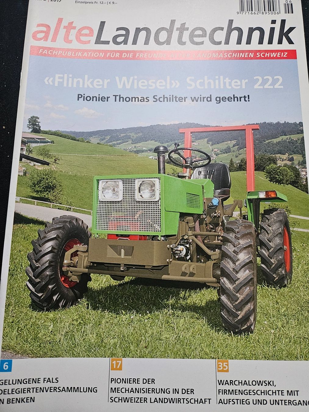Aebi Traktoren: Alte Landtechnik 2/17 Aebi Schilter Warcchalowski xb – Gebraucht aus Flawil von sr1_f6st