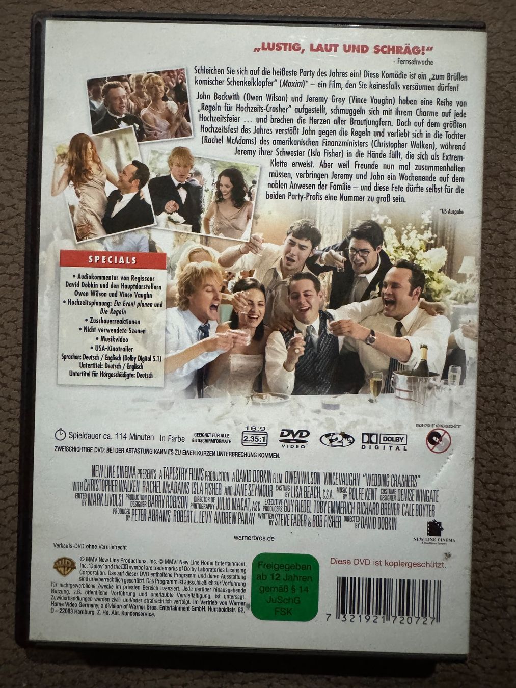 Tous les DVDs: Die Hochzeitscrasher – D'occasion à Dietikon par MuNathy 1