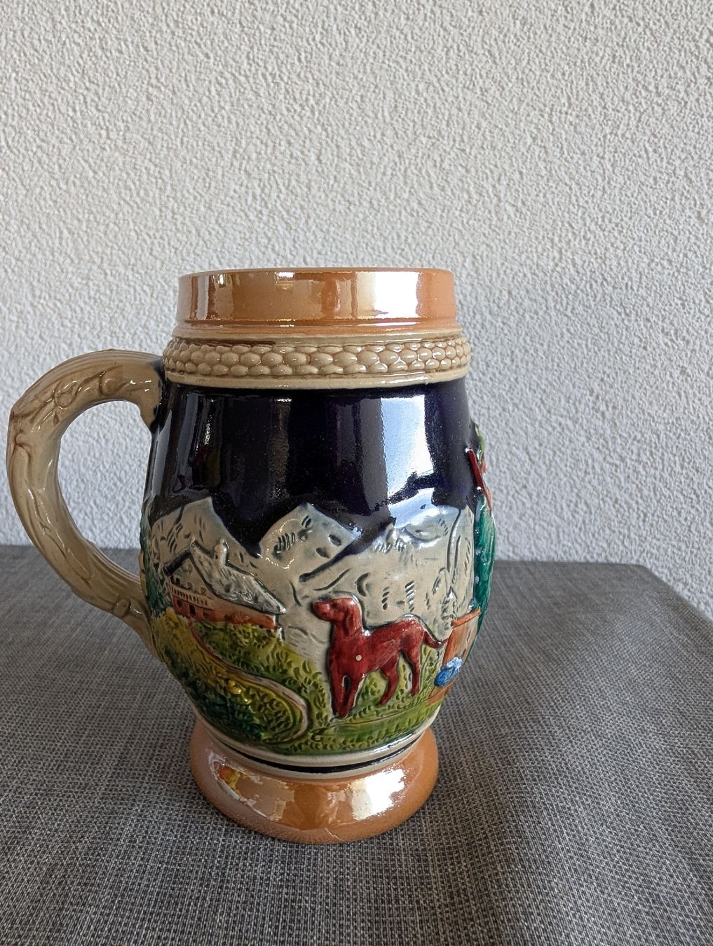 Bicchieri: Bierkrug Alpenmotiv – Usato da Bern venduto da ari_66yc 2