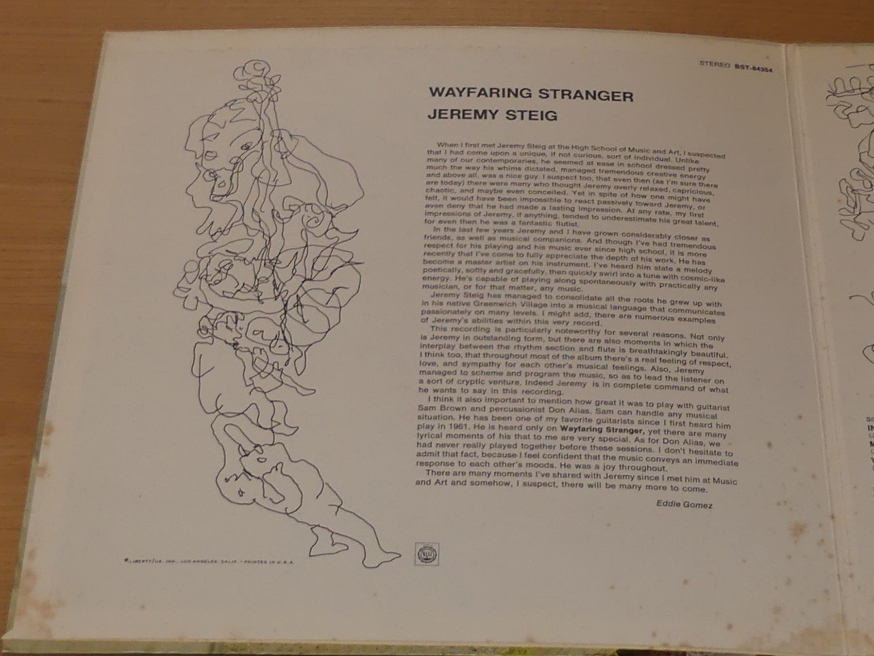 Vinyles: JEREMY STEIG: WAYFARING STRANGER - BLUE NOTE – Neuf (Voir description) à Fahrwangen par Swirl2 1