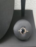 Bague Zircon Noir (8,9,10) / Ring Schwarzer Zirkonia (8,9,10