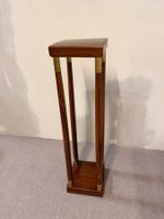 Italienische Empire Podest aus Holz und Messing, Säule