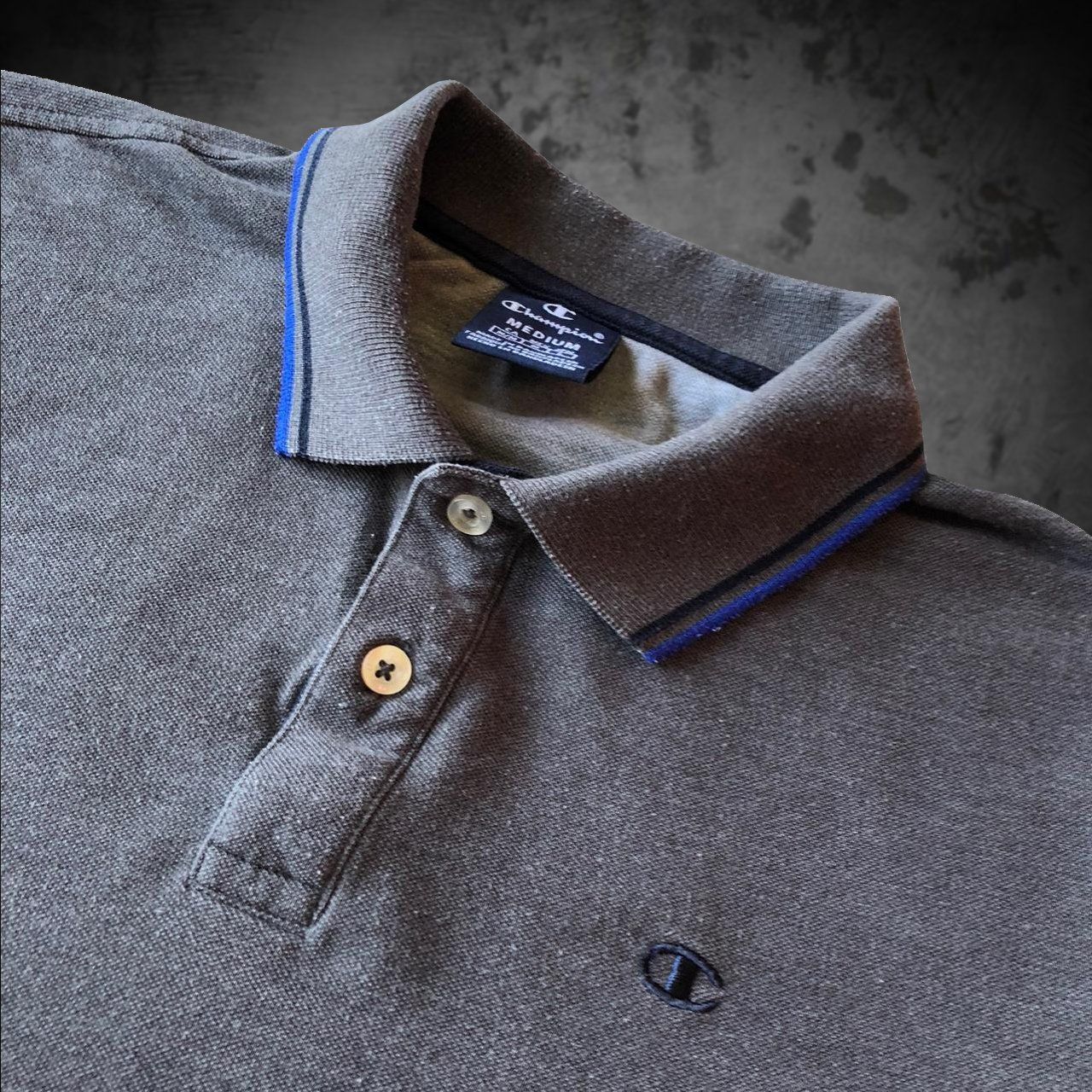 Champion Magliette Polo: Polo Champion Grey Men M – Usato da Genève venduto da ang_7j7j 3