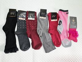 NEU! 10 Paar Socken Damen bunter Mix Gr. 36-40