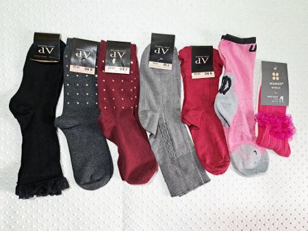 NEU! 10 Paar Socken Damen bunter Mix Gr. 36-40