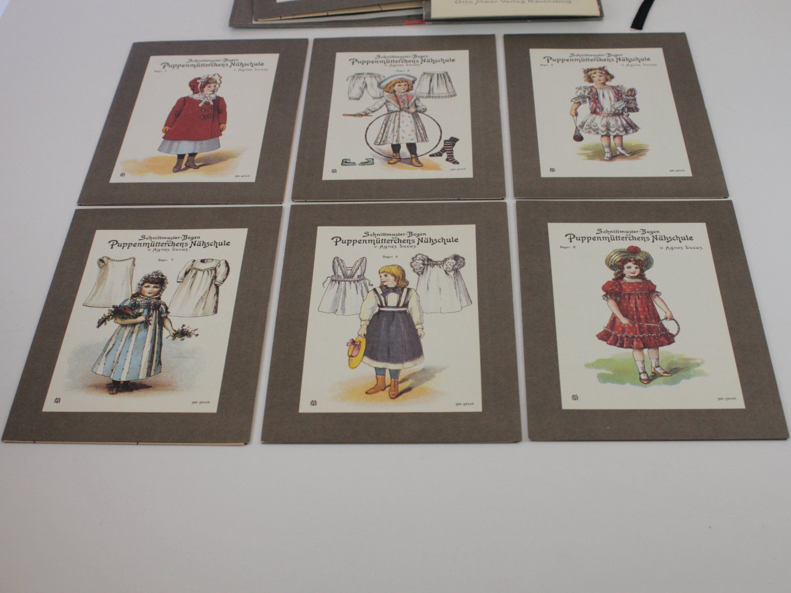 Cartamodelli: Vintage Puppen Schnittmuster Agnes Lucas Nähschule – Usato da Basel venduto da IRMAundFRED 2