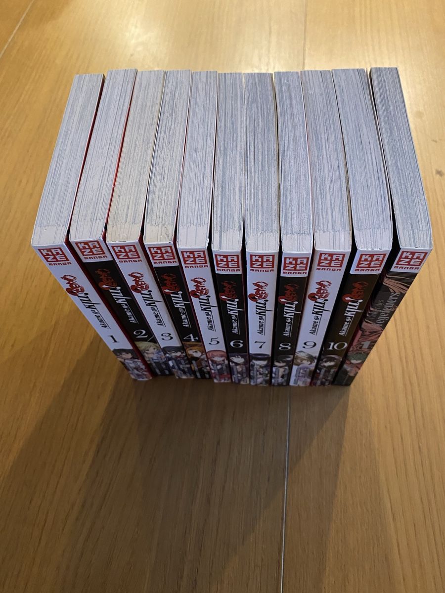 Comics: Manga Akame ga Kill Zero 1-10 komplett  – Gebraucht aus Kleindietwil von  1