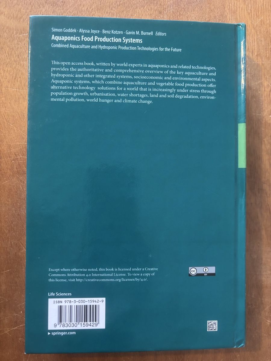 Livres: Aquaponics: Food Production Systems – D'occasion à Zürich par WWehrle 1