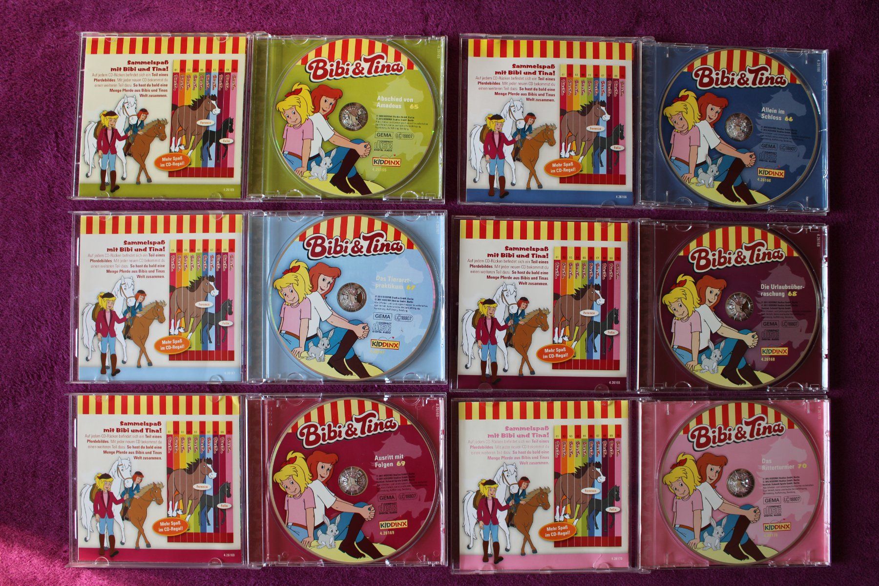 CDs: 6 - Bibi & Tina - Hörspiel - CD´s – D'occasion à Müllheim Dorf par Seeeule01 7