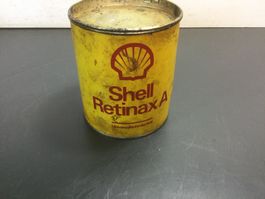 Fett Shell Retinax A - Originaldose - Rarität für Sammler!