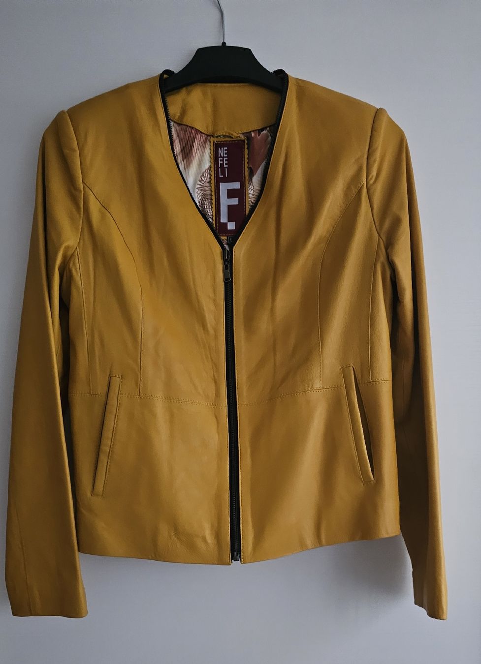 Giacche: Lederjacke Senfgelb – Nuovo (secondo la descrizione) da Steinmaur venduto da Kiki_m240