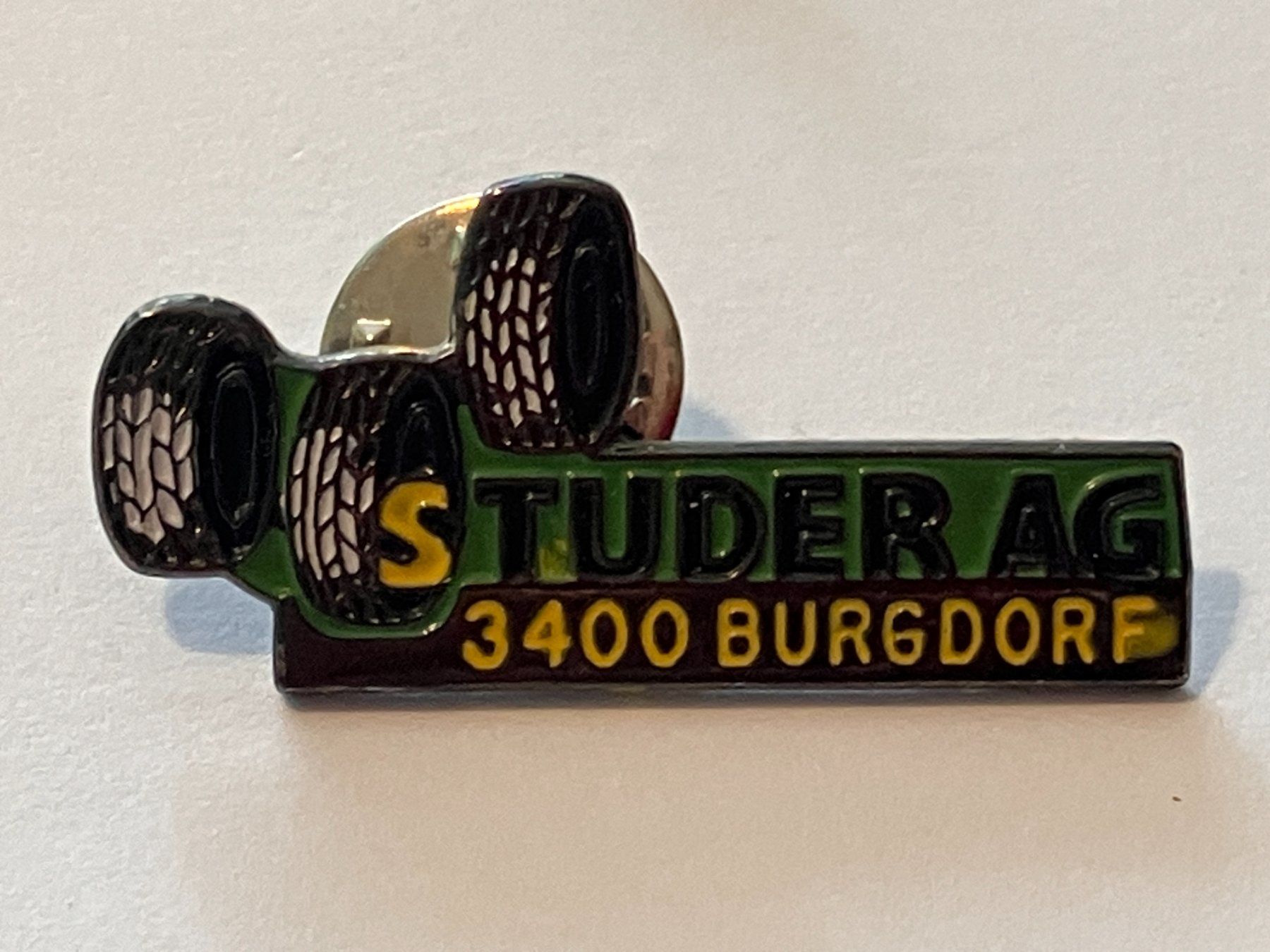 Plaketten & Abzeichen: 1 Pin Studer AG Burgdorf – Gebraucht aus Basel von djwwpp