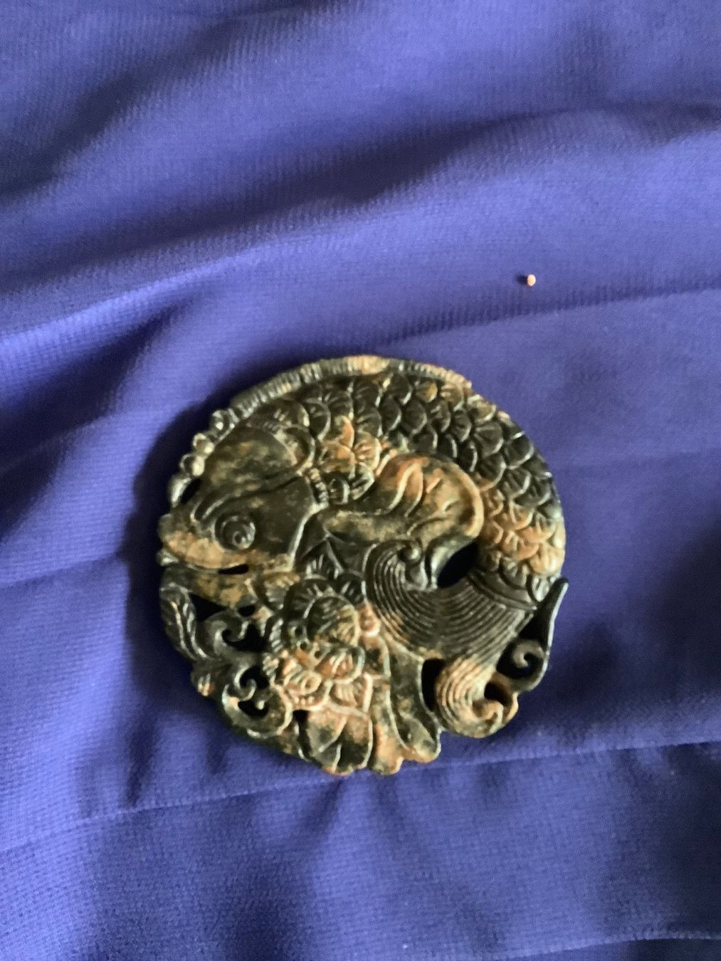 Ciondoli: Altes Jade Amulett – Usato da Zürich venduto da Albatros57